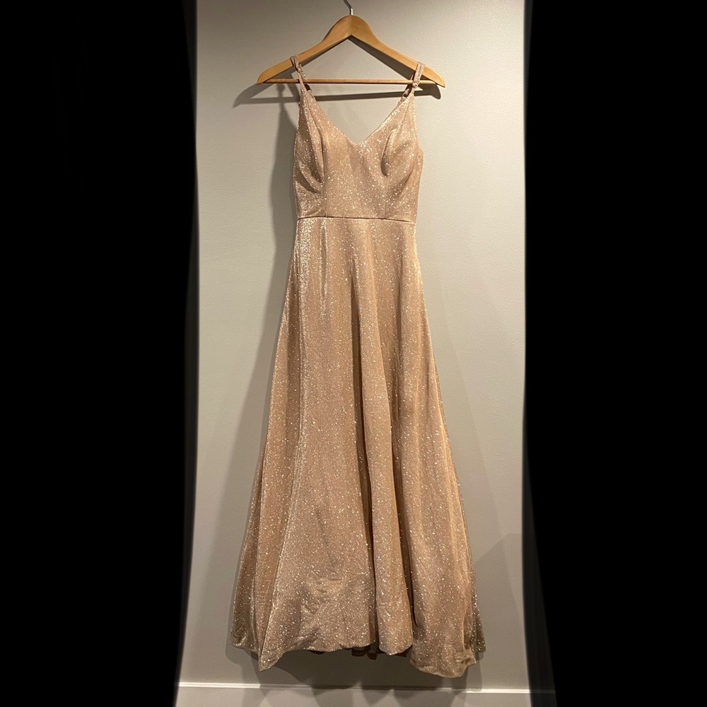 Speechless prom/wedding guest dress. Floor length pink